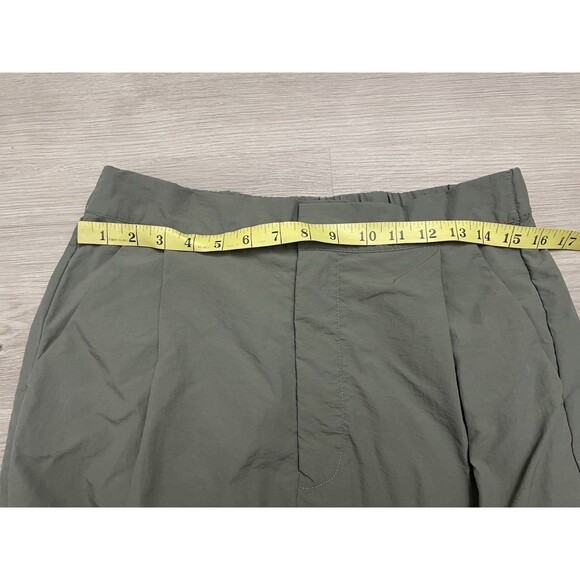 WILO THE LABEL Womens Pants Olive Green Parachute Cargo Jogger Athleisure medium - Picture 5 of 8